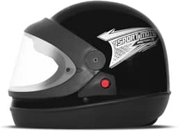 CAPACETE FECHADO PRO TORK SPORT MOTO LIGHT PRETO TAM. 60