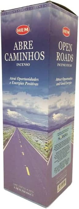 Incenso Indiano Hem Abre Caminho - Prosperidade Cx.25un.8v.