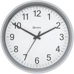 Relógio de Parede Quartz Cinza