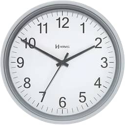 Relógio de Parede Quartz Cinza