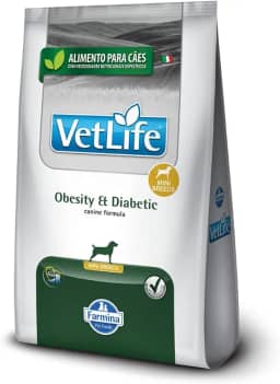 Vet Life Obesity & Diabetic Fish para Cães Adultos de Todas as Raças 2Kg