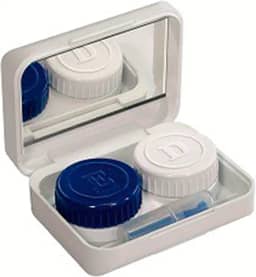 Estojo Lente De Contato Com Ventosa Extratora E Espelho Look Vision