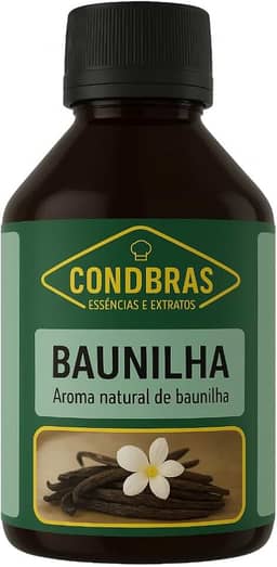 Extrato de baunilha natural 100ml condbras