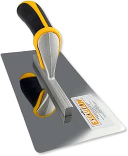 Desempenadeira Aço Inox Lisa Massa Rígido Evolution 30X11,5cm para Pintores Drywall Efeitos Textura Original - 1206
