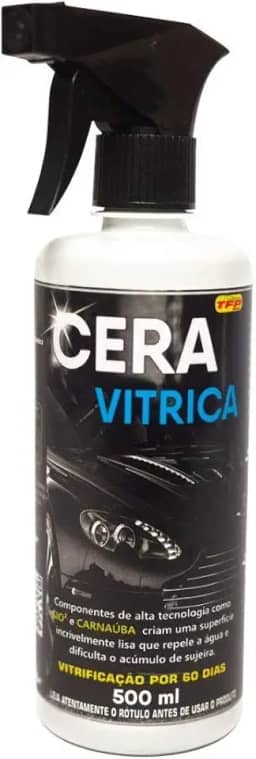 Cera Vitrica Automotiva Liquida Cristalizadora Tfp 500ml