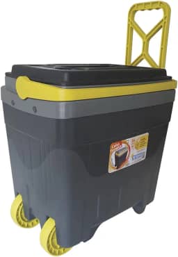 Caixa Térmica, 34 Litros, com Rodinha, Cinza - Antares