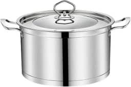 Panela Fogão Indução Difusor Conversor Aço Inoxidável 24cm