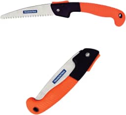 Serrote De Poda Dobrável 7' 180mm Profissional Aço Tramontina Serra de Podar com 7 Polegadas Dobrável Tramontina Lâmina de Aço Serrote Podador de Galhos 7' 180mm Dobrável Cabo Plástico Emborrachado