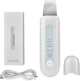 Peeling Ultrassônico e Ionização Portátil Anti Cravos E Acne Limpeza de Pele