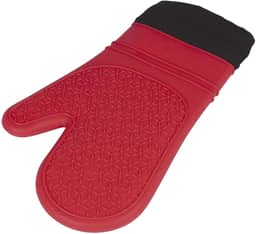 Mor - Luva Térmica de Silicone Manga Longa com Forro Vermelha