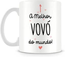 Caneca A Melhor Vovó do Mundo