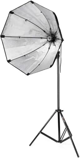 Kit Softbox Octogonal 70cm + Bolsa + Tripé 2m FT-2000