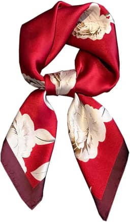 Cachecol quadrado de cetim tipo seda 70 x 70 cm - lenço de cabeça para dormir e bolsa para mulheres, bandana de cabelo leve