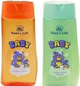 Kit Shampoo e Condicionador Infantil 250ml – Anti Piolho – Com Camomila, Aloe Vera, Algas Marinhas e Óleo de Amêndoas – Hidratação, Brilho e Cheirinho Suave para Crianças”