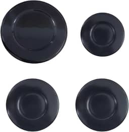 Kit 4 Espalhador Para Fogão Cooktop 4 Bocas 10cm 8,5cm 7,5cm