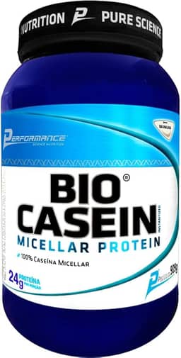 Caseína Micelar em pó Bio Casein 909g - Performance Nutrition (Baunilha)