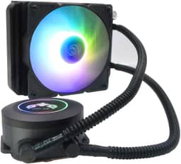 Water Cooler 120mm LED RGB para Processador AMD e Intel LGA20XX 1366 115X Fm2 Am4 Am5