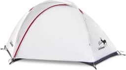 Longsinger Barraca leve para mochila Deer Series, barraca impermeável para 2 pessoas e 3 pessoas, camada dupla, fácil de montar, ultraleve para duas pessoas