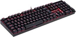 Redragon TECLADO MECANICO MITRA SWITCH MARROM, Preto