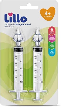 Lillo Kit De Seringa Lavagem Nasal