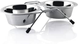 Chalesco Comedouro Duplo para Cães 360 ml