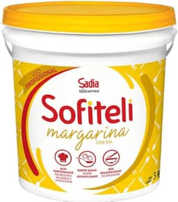 Margarina Sofiteli Com sal Balde com 3kg