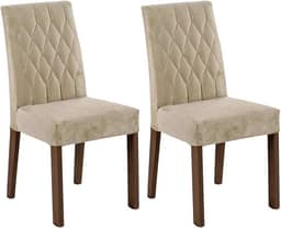 Kit 2 Cadeiras de Jantar Rustic/imperial 4256 Madesa
