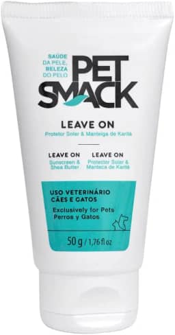 Protetor Solar Para Cães E Gatos Leave on 50g Pet Smack