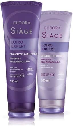 Eudora Kit Siàge Loiro Expert: Shampoo 250ml + Condicionador 250g