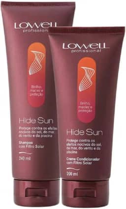 Kit Lowell Hide Sun Proteção Solar Duo (2 Produtos)