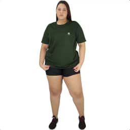 Camiseta Dry Fit Plus Size Feminina – Academia & Fitness | Alta Elasticidade, Anti Suor e Conforto
