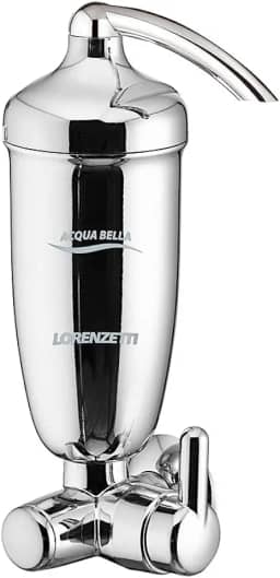 Purificador de Água com Registro Acqua Bella, Lorenzetti, 7411814, Cromado, Pequeno