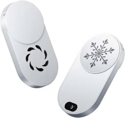 Hamosong Phone Cooler for Gaming, Magnetic Semiconductor iPhone Cooler Cooling Fan, Keep Phone Cool Fan for Phone