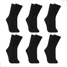 Kit 06 Pares de Meia Cano Longo Trifil Sola Atoalhada Algodão Masculino Adulto