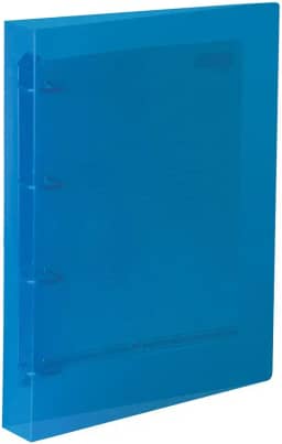 Fichário Universitario Pp 4 Argolas, Dac, Fichário Universitario Pp 4 Argolas 659Pp-Az, Azul, 659Pp-Az