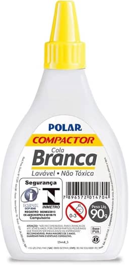 Cola Branca Compactor Polar 90g Único