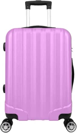 Mala de Bordo ABS 4 Rodas Adventure Fortt Rosa - MAB01-RA