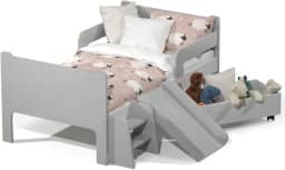 Mini Cama Infantil Montessoriana Sonho Kid's Cinza