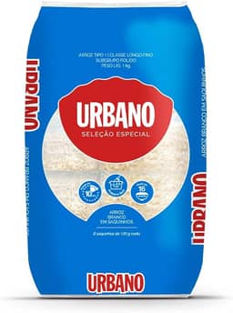 Urbano, Arroz Branco, 8 Saquinhos - 125g cada