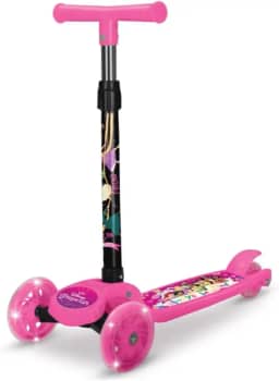 Genérico, Patinete Menina 3 Rodas Led Princesas Rosa Dobrável Menina