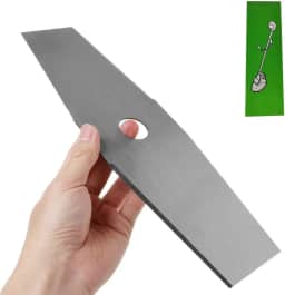 Lamina Facao Roçadeira Furo 1 Polegada Acessório 350mm 25,4mm