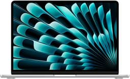 Apple 2025 MacBook Air (de 13 polegadas, Processador M4 da Apple com CPU 10‑core e GPU 8‑core, 16GB Memória unificada, 256 GB) - Prateado
