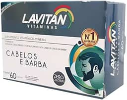 LAVITAN MEN CABELOS E BARBA - 60 COMPRIMIDOS