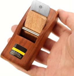 Mini ferramenta de plaina de madeira DIY - perfeita para crianças e iniciantes