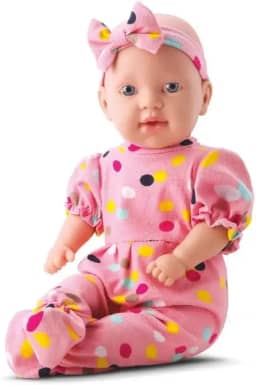 Boneca Interativa Mila Frases, 42cm de Altura, fala várias frases com design encantador