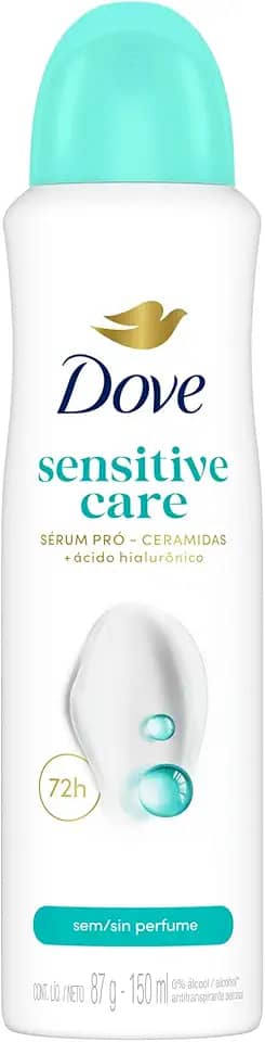 Desodorante Antitranspirante Aerosol Dove Sensitive 150ml