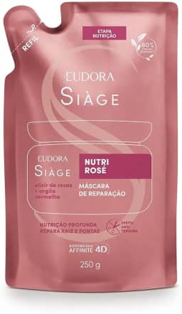 Eudora Siàge Nutri Rosé Refil Máscara Capilar 250g