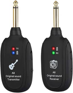 Transmissor Receptor P10 Sem Fio Para Guitarra Baixo Violão