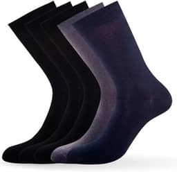 Kit 6 Pares Meia Social Cano Longo Masculino Confortável