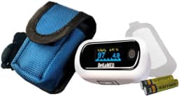 Oxímetro com Alarme de Emergência OLED de Alta Precisão Dellamed